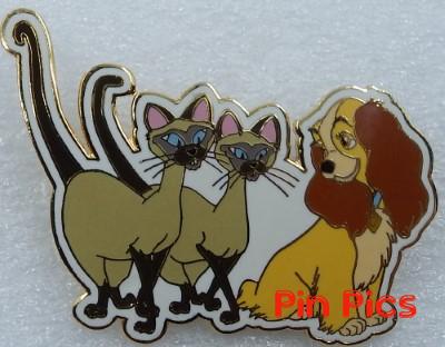 Boot Leg Pin ~ Mickey & Minnie Inside a Red Heart Coca-Cola Pin