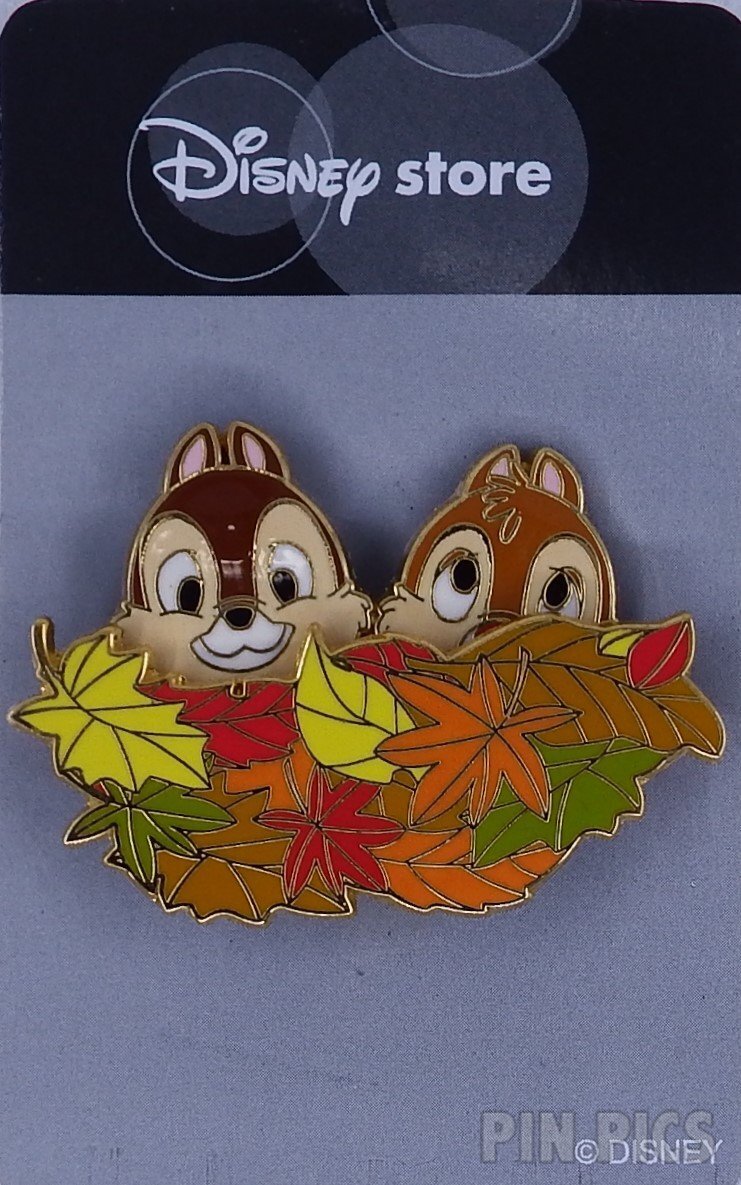 Japan - Chip and Dale - Autumn Leaves - Spring - JDS  pin collectible - Main Image 3