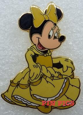 Minnie Mouse - Belle - Princess Series  pin collectible - Main Image 3
