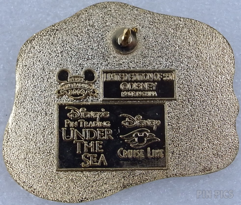 DCL - Mickey - Pin Trading Under the Sea - Gift Pin Bag  pin collectible - Main Image 2