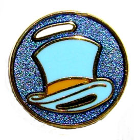 WDW - Sorcerer Mickey - Crystal Head Brooch