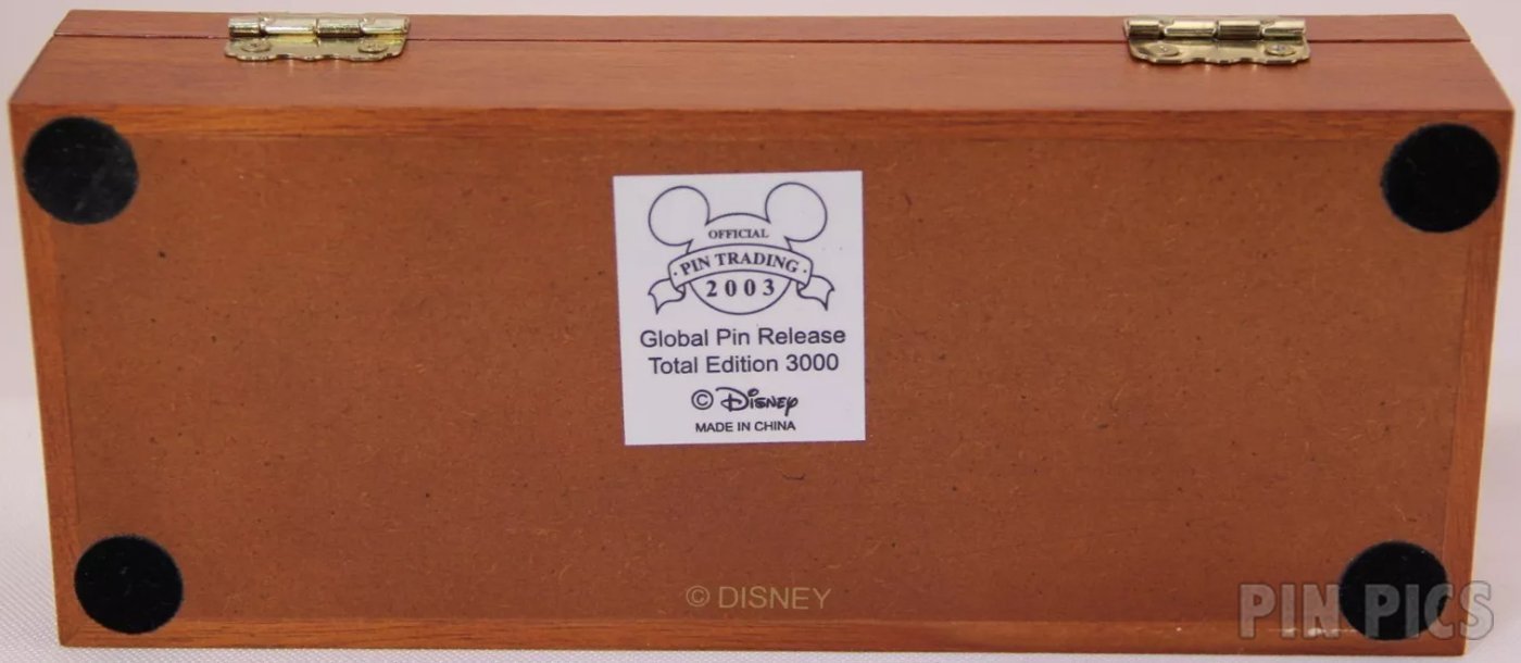 Cinderella’s Transformation Wood Box Set (5 Pins)  pin collectible - Main Image 4