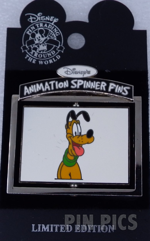DCA - Pluto - Animation Spinner  pin collectible - Main Image 3