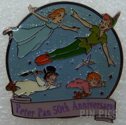 WDW - Turquoise Flower - Tinker Bell's Daisies - Cast Lanyard Series 2 2003 - 2004