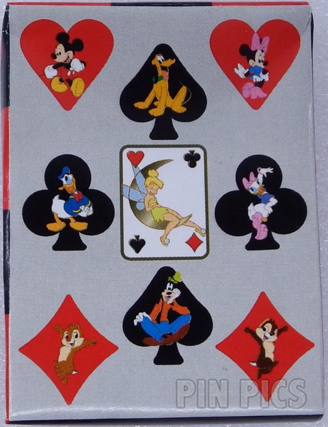 Japan - Minnie Mouse - Red Heart - Trump Cards - JDS  pin collectible - Main Image 3