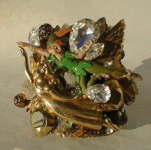 DLP - Tinker Bell Jeweled Set - Dangle