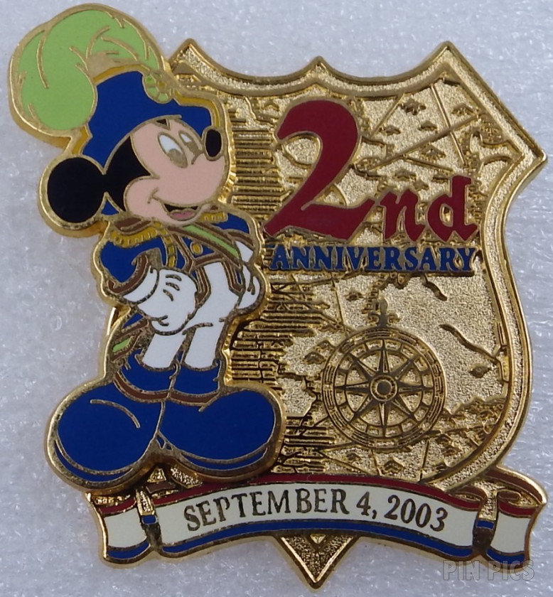 Sterling Silver Donald Duck Face Brooch