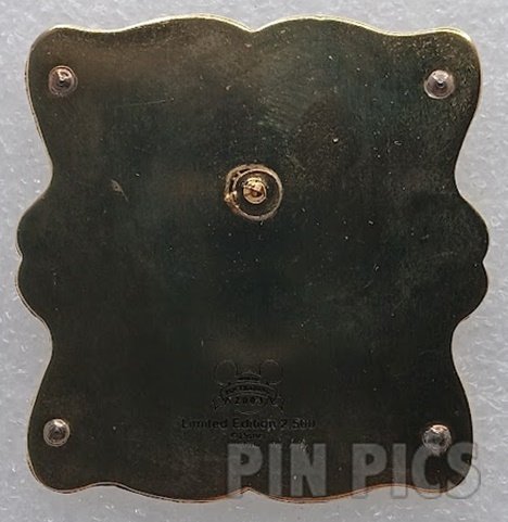 DLR - Eric Robison Tinker Bell Number 3 - Gold Frame  pin collectible - Main Image 2