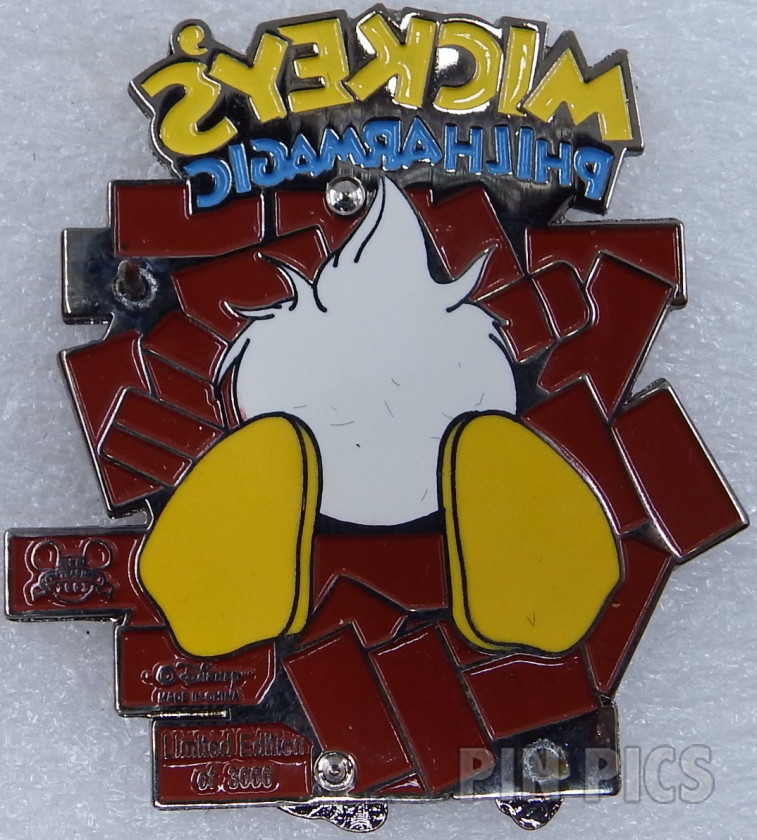 WDW - Donald Duck - Mickeys Philharmagic - Opening Day  pin collectible - Main Image 2