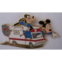 Disney Gallery - Goofy 70th Anniversary Framed Pin Set - Dippy Dawg