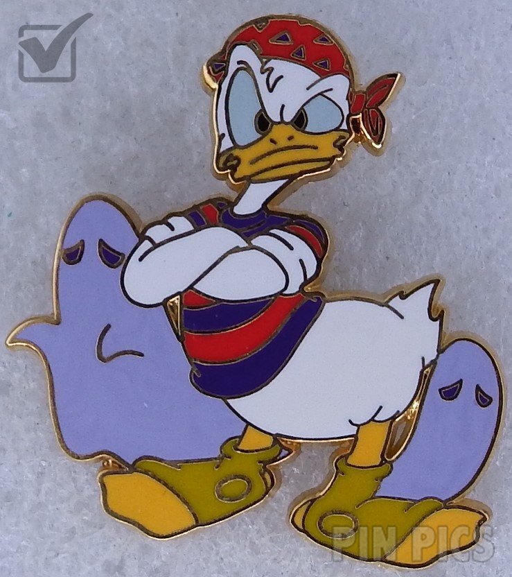 Japan - Donald Duck - Ghosts - Halloween 2003 - JDS  pin collectible - Main Image 2
