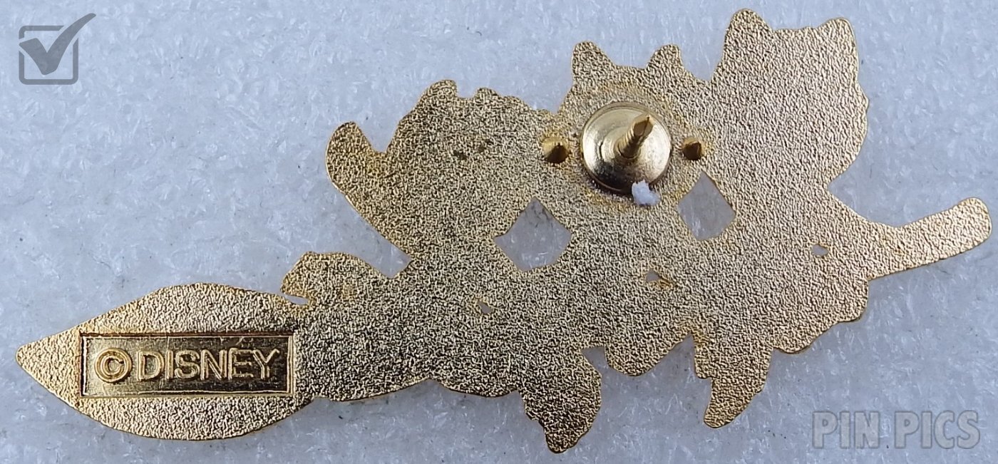 Japan - Huey, Dewey, and Louie - Little Monsters - Cat Broom - Halloween 2003 - JDS  pin collectible - Main Image 2