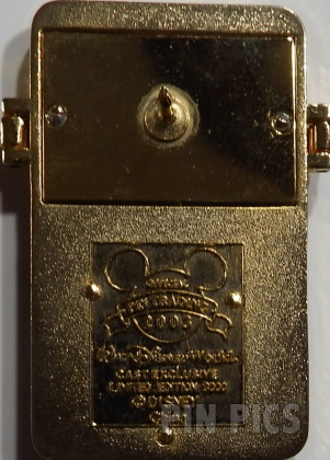 WDW - Mickey Mouse - Steamboat Willie - 75 Years with Mickey - Cast Exclusive - Hinged  pin collectible - Main Image 2