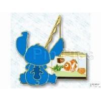 Button - DCL - Bruce, Marlin and Dory - Finding Nemo - I Saw It First At Sea