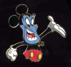 Jayne Co - Turks and Caicos Islands 3 cents stamp pin'Mickey's Christmas Carol'