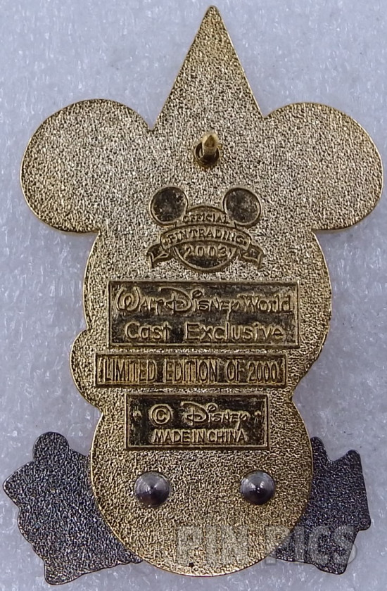 WDW - Mickey and Donald - Mickeys Philharmagic - Cast Exclusive  pin collectible - Main Image 2