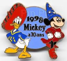 WDW - Astro Orbiting - Mickeys Toontown Event - Framed Pin Set