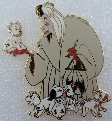 Little Mermaid Ariel Swimming 24kt Pin