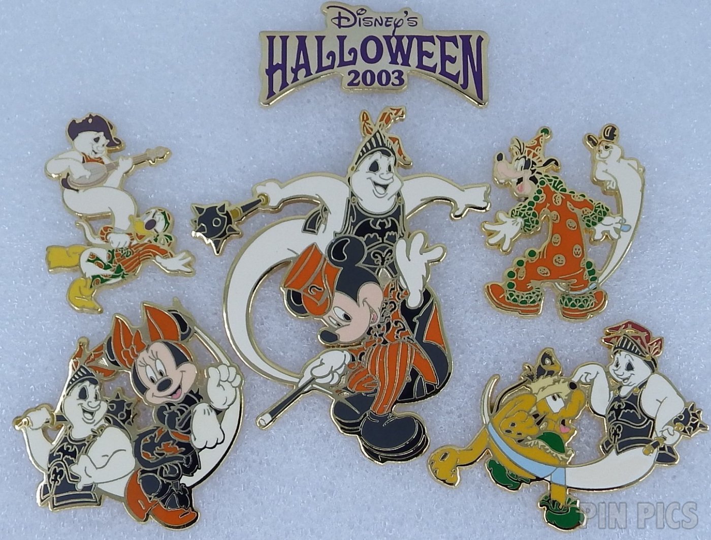 Gold & Black Minnie Head (Small)