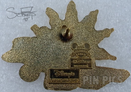 WDW - Minnie 4 - Bathing Beauty - Cast Lanyard Series 2 2003 - 2004  pin collectible - Main Image 2