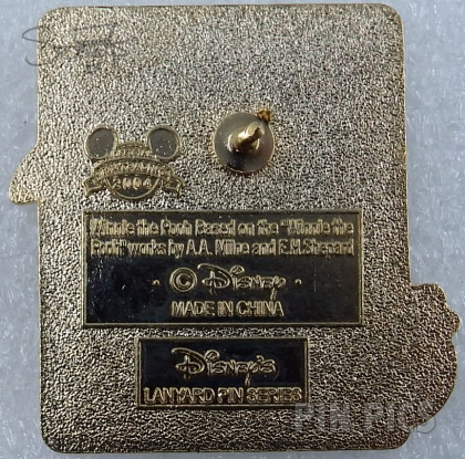 WDW - Eeyore - 100 Acre Baseball - Cast Lanyard Series 2 2003 - 2004  pin collectible - Main Image 2