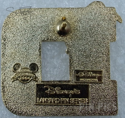 WDW - Donald Duck - Varsity Letter - Cast Lanyard Series 2 2003 - 2004  pin collectible - Main Image 2