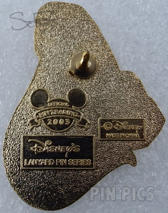 WDW - Pocahontas - Princess Hair - Cast Lanyard Series 2 2003 - 2004  pin collectible - Main Image 2