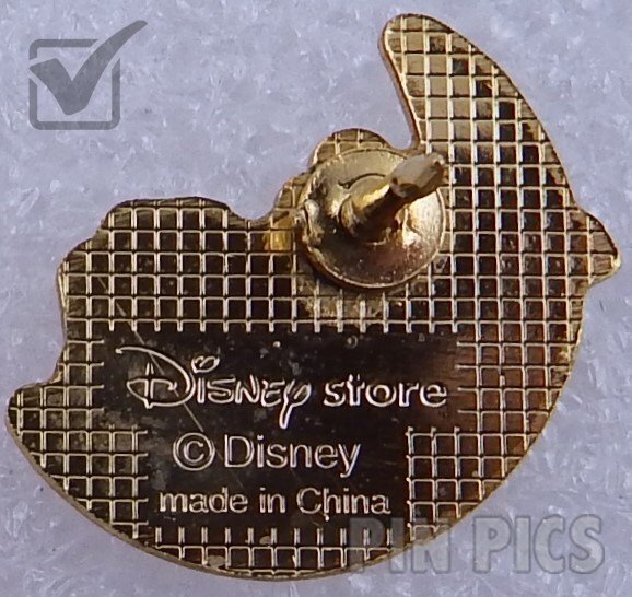 Japan - Pooh - Sleeping Vertically - Moon - JDS  pin collectible - Main Image 2