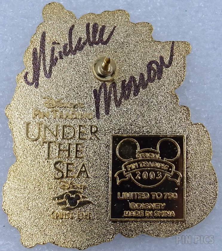 DCL - Ariel & Flounder - Logo - Pin Trading Under The Sea  pin collectible - Main Image 2