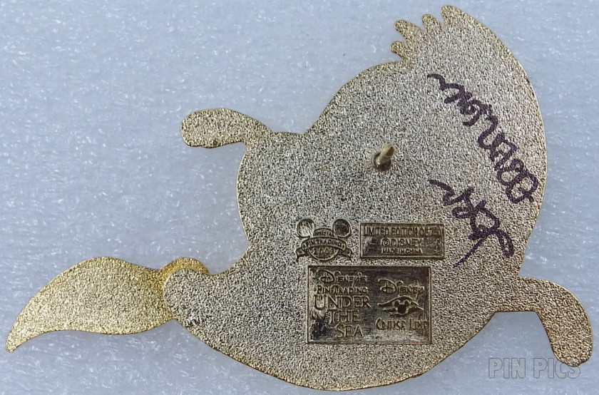 DCL - Flounder - Pin Trading Under The Sea - Pursuit Pin #1  pin collectible - Main Image 2