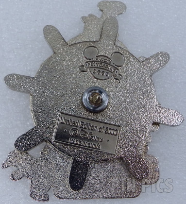 WDW - Mickey, Minnie & Pete - Steamboat Willie - 75th Anniversary  pin collectible - Main Image 2