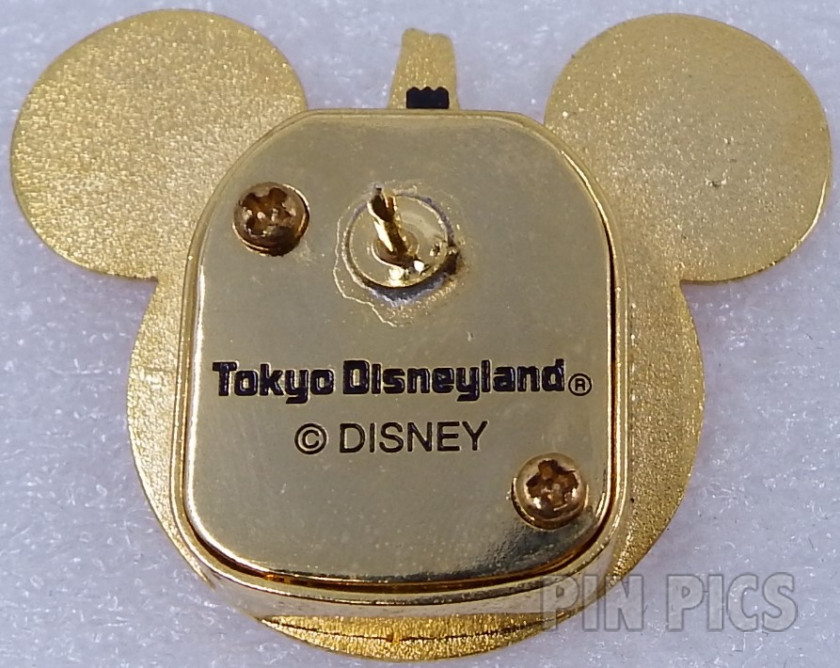 Japan - Mickey Mouse - Pumpkin Head - Light Up - Halloween 2003 - TDL  pin collectible - Main Image 2