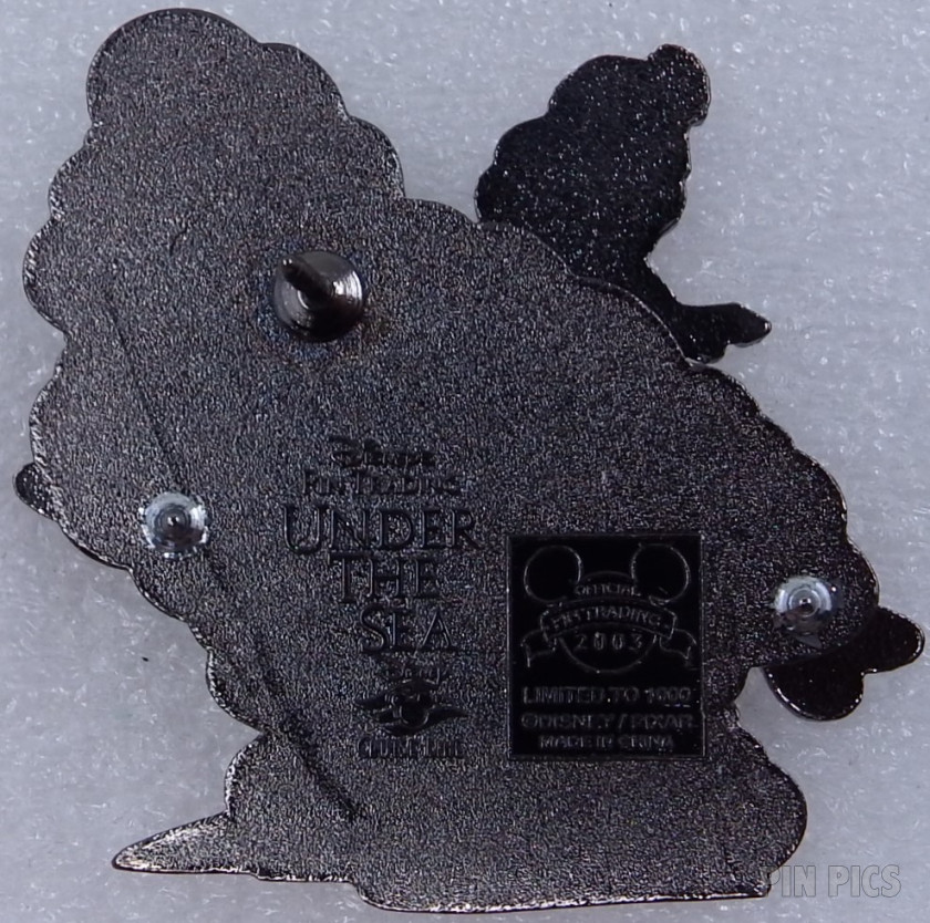 DCL - Lilo, Nani and Stitch Surfing - Pin Trading Under The Sea  pin collectible - Main Image 2