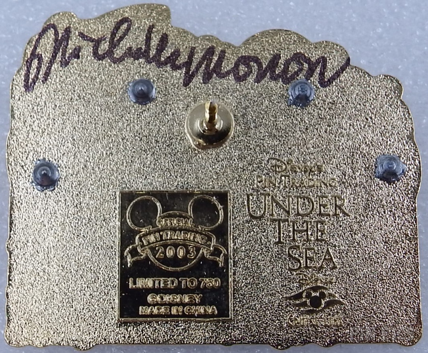 DCL - Chip and Dale at the Beach - Pin Trading Under The Sea  pin collectible - Main Image 2