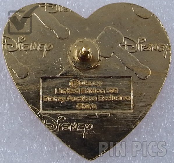 DA - Tinker Bell - ’TINK’ Heart Pin  pin collectible - Main Image 2