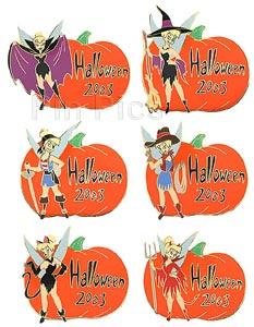 Counterfeit Sally Letter Pin