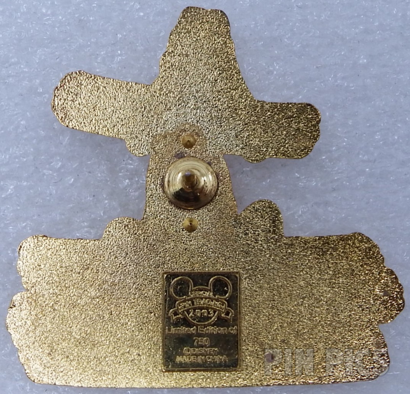 DLR - Pluto - Churros - Concessions  pin collectible - Main Image 2