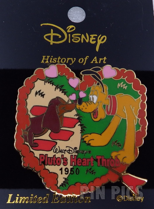 Japan - Pluto and Fifi - Plutos Heart Throb 1950 - History of Art 2003  pin collectible - Main Image 3