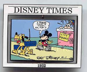 WDW - The Many Faces of Genie - Journey Through Time Pin Event 2003 - Framed Pin Set