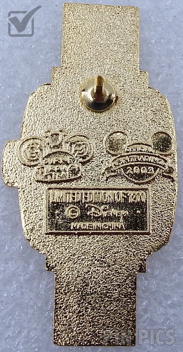 WDW - Mickey Analog Watch Brown - Time Pieces - Journey Through Time Pin Event 2003  pin collectible - Main Image 2