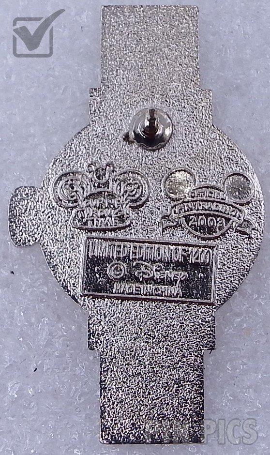 WDW - Mickey Mouse Club - Time Pieces - Journey Through Time Pin Event 2003  pin collectible - Main Image 2