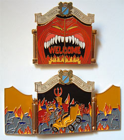 Nightmare Before Christmas (10th Anniversary) Halloweentown Fountain Gathering