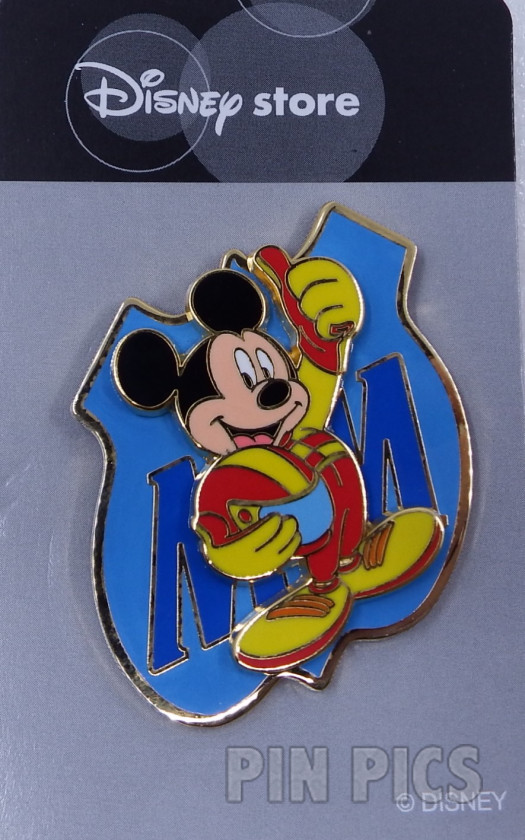 Japan - Mickey Mouse - Race Car Driver - MM Shield - JDS  pin collectible - Main Image 3