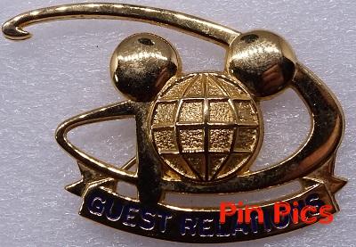 Crystal Mickey Mouse Ears Brooch