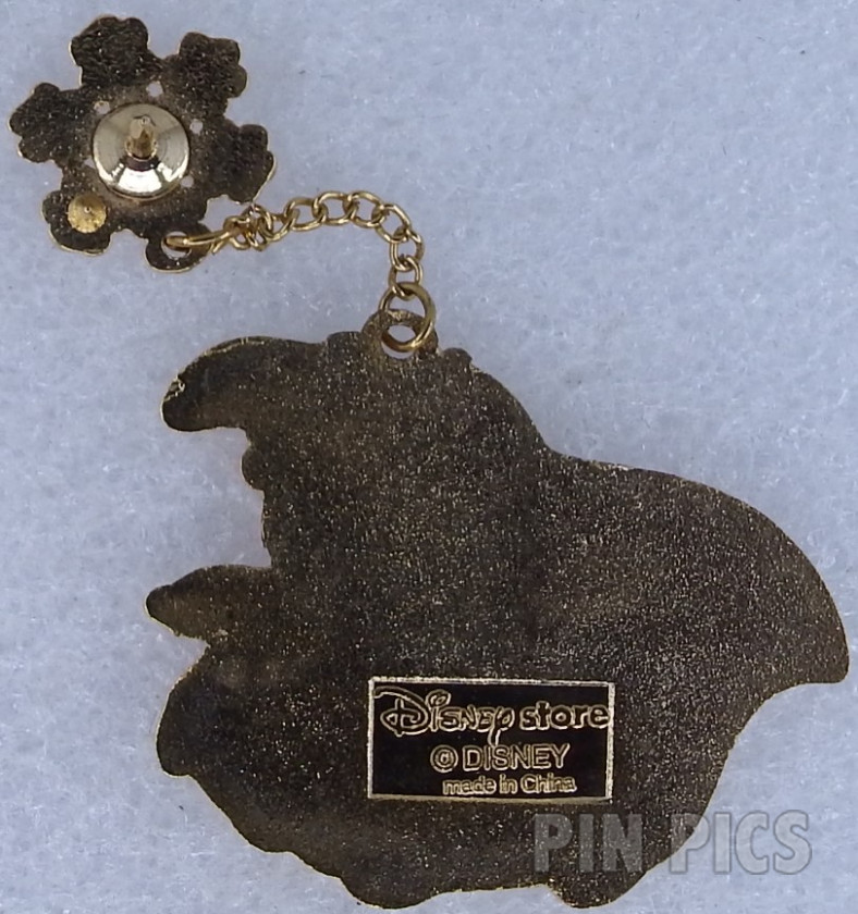 Japan - Dumbo - Winter Magic - White and Gold  pin collectible - Main Image 2