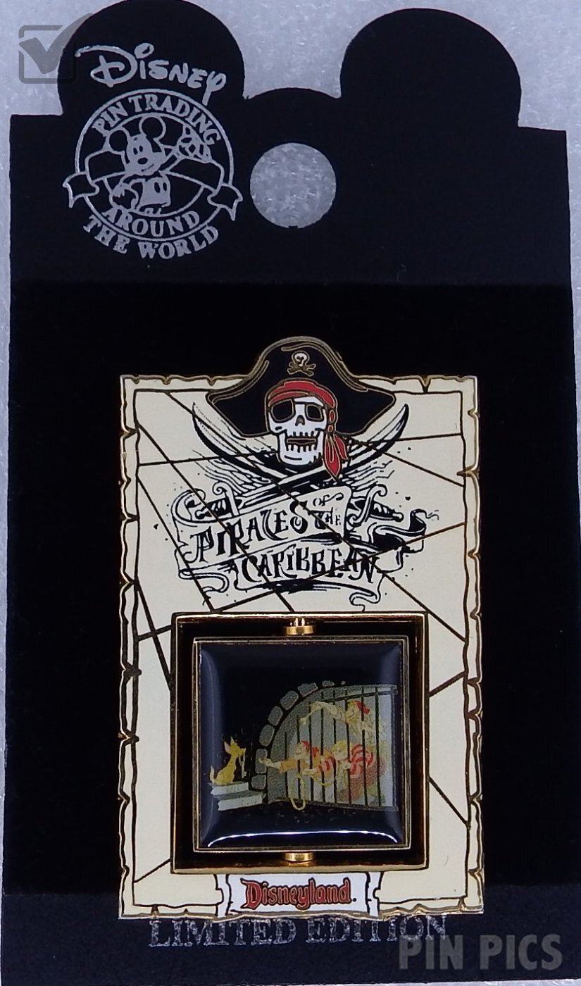 DLR - Jail Spinner - Pirates of the Caribbean  pin collectible - Main Image 4