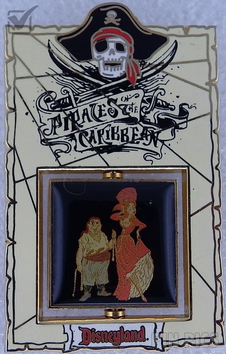 DLR - Bride Auction Spinner - Pirates of the Caribbean  pin collectible - Main Image 2