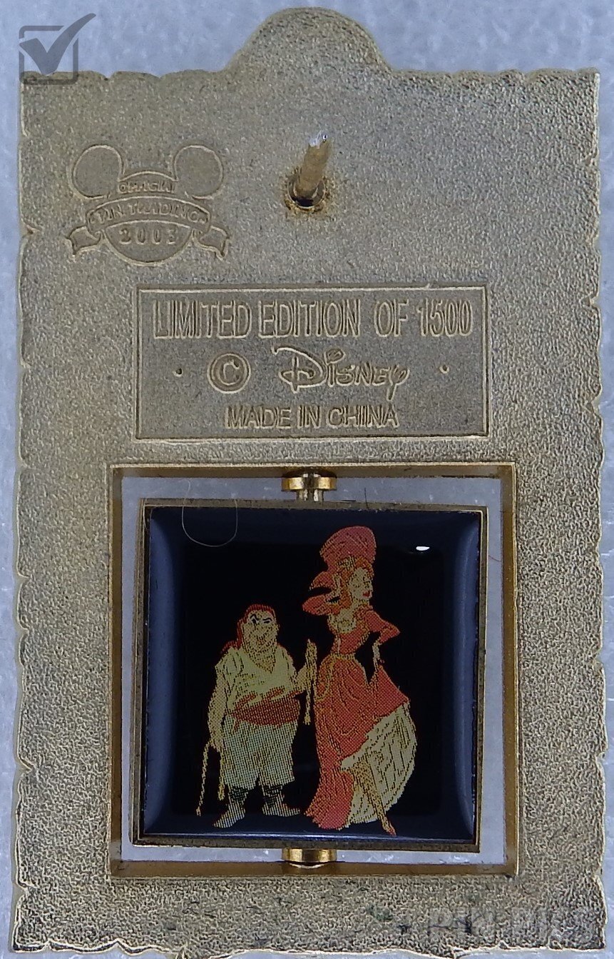 DLR - Bride Auction Spinner - Pirates of the Caribbean  pin collectible - Main Image 3