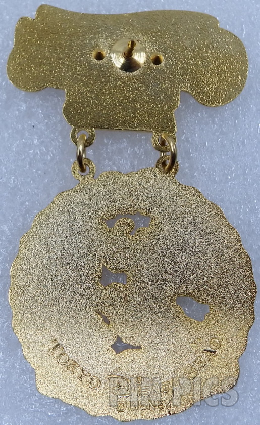 Japan - Mickey and Minnie Mouse - Wreath - Harborside Christmas 2003 - Dangle - TDS  pin collectible - Main Image 2