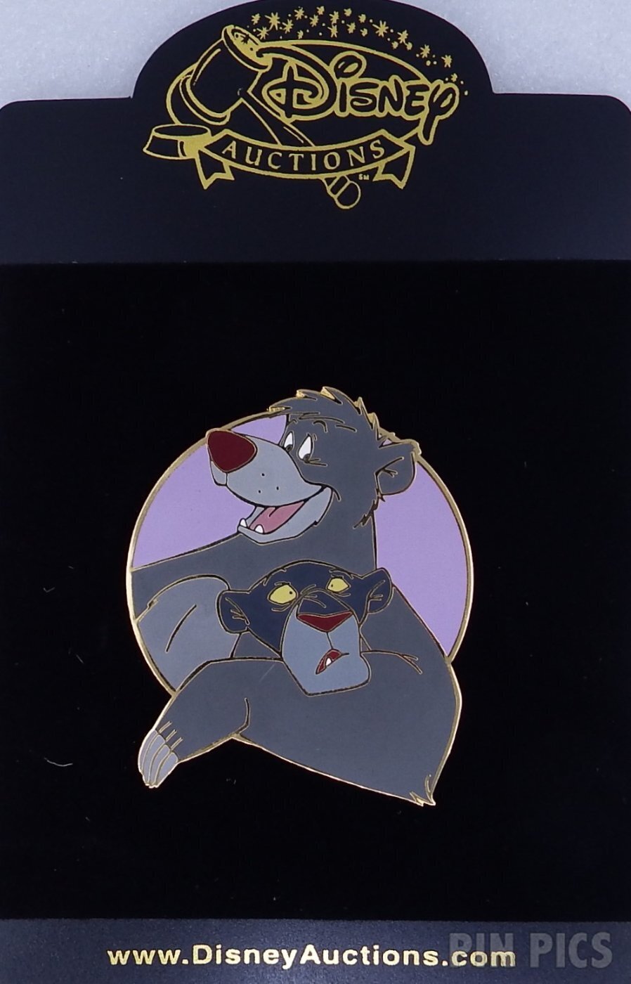 DA - Baloo and Bagheera - Animal Pals - Jungle Book  pin collectible - Main Image 3